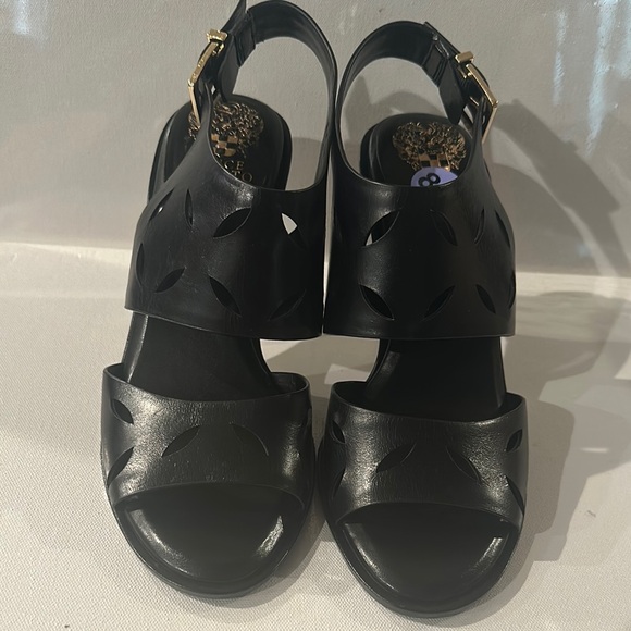 Vince Camuto Shoes - Vince CAMUTO Black Slingback 4” Stilleto with adjustable side buckle. Size 8.5